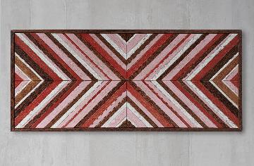 Панно декоративное на стену Wall art Deco AKSARI  из древесины кокосовой пальмы