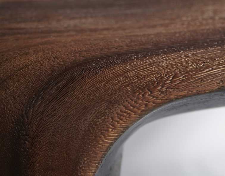 Обеденный стол из массива дерева ARUS DINING TABLE 90x75x180